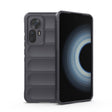 For Xiaomi Redmi K50 Ultra / Xiaomi 12T Magic Shield TPU + Flannel Phone Case(Dark Grey) - free shipping - PMC TechLife - Order now!
