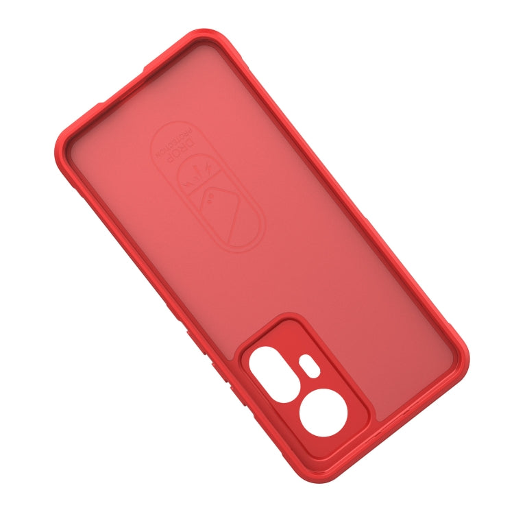 For Xiaomi Redmi K50 Ultra / Xiaomi 12T Magic Shield TPU + Flannel Phone Case(White)