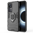 For Xiaomi Redmi K50 Ultra / Xiaomi 12T Magnetic Ring Holder PC + TPU Phone Case(Black) - free shipping - PMC TechLife - Order now!