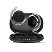T&G F2 Ear Mount Water-resistant Wireless Bluetooth Noise Reduction Earphone, Water-resistant Level: IPX5(Black)