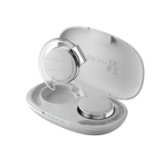 T&G F2 Ear Mount Water-resistant Wireless Bluetooth Noise Reduction Earphone, Water-resistant Level: IPX5(White)