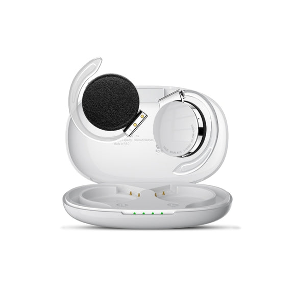 T&G F2 Ear Mount Water-resistant Wireless Bluetooth Noise Reduction Earphone, Water-resistant Level: IPX5(White)