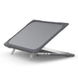 For MacBook Air 13.6 inch A2681 2022 / M3 2024 A3113 / M4 2025 A3240 TPU + PC Two-color Anti-fall Laptop Protective Case(Grey) - MacBook Air Cases by PMC TechLife | Online Shopping South Africa | PMC TechLife | Buy Now Pay Later Mobicred