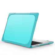 For MacBook Air 13.6 inch A2681 2022 TPU + PC Two-color Anti-fall Laptop Protective Case(Light Blue)