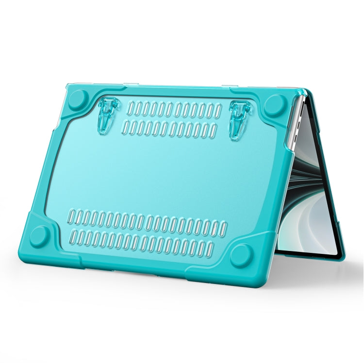 For MacBook Air 13.6 inch A2681 2022 TPU + PC Two-color Anti-fall Laptop Protective Case(Light Blue)