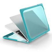 For MacBook Air 13.6 inch A2681 2022 TPU + PC Two-color Anti-fall Laptop Protective Case(Light Blue)