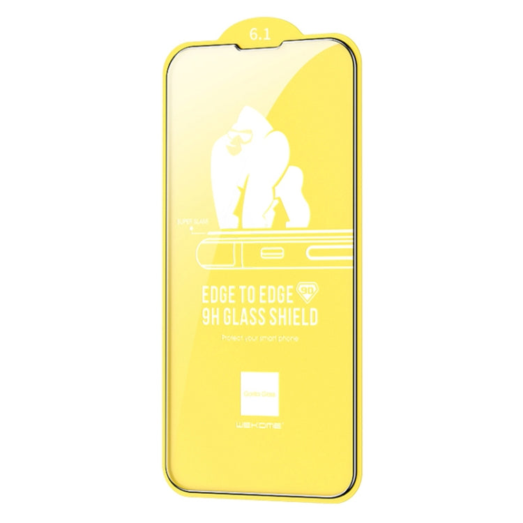 For iPhone 14 WEKOME 9D Curved HD Tempered Glass Film