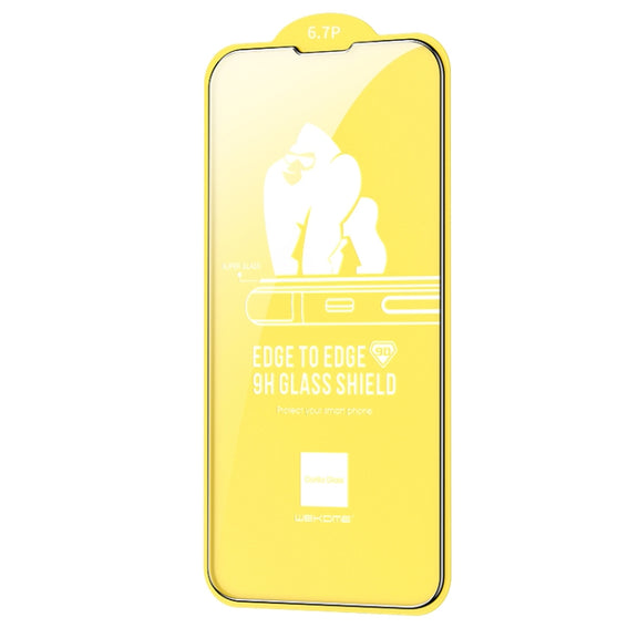 For iPhone 14 Plus WEKOME 9D Curved HD Tempered Glass Film