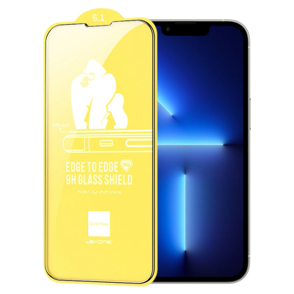 For iPhone 13 Pro WEKOME 9D Curved HD Tempered Glass Film