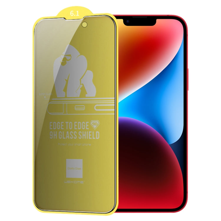 For iPhone 14 Plus WEKOME 9D Curved Privacy Tempered Glass Film