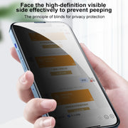 For iPhone 14 Plus WEKOME 9D Curved Privacy Tempered Glass Film