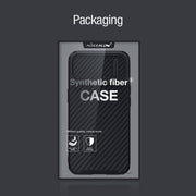 For iPhone 14 NILLKIN Synthetic Fiber Camshield Phone Case(Black)