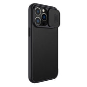 For iPhone 14 Pro NILLKIN QIN Series Pro Leather Phone Case(Black)