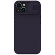 For iPhone 14 NILLKIN CamShield MagSafe Liquid Silicone Phone Case (Deep Purple) - iPhone 14 Cases by NILLKIN | Online Shopping South Africa | PMC TechLife
