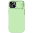 For iPhone 14 NILLKIN CamShield Liquid Silicone Phone Case(Green) - free shipping - PMC TechLife - Order now!