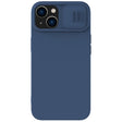 For iPhone 14 NILLKIN CamShield Liquid Silicone Phone Case(Blue) - free shipping - PMC TechLife - Order now!