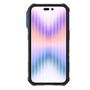 For iPhone 14 Pro NILLKIN CamShield Armor Pro Magnetic Phone Case(Blue)