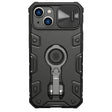 For iPhone 14 Plus  NILLKIN CamShield Armor Pro Magnetic Phone Case(Black) - iPhone 14 Plus Cases by NILLKIN | Online Shopping South Africa | PMC TechLife