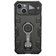 For iPhone 14 Plus  NILLKIN CamShield Armor Pro Magnetic Phone Case(Black)