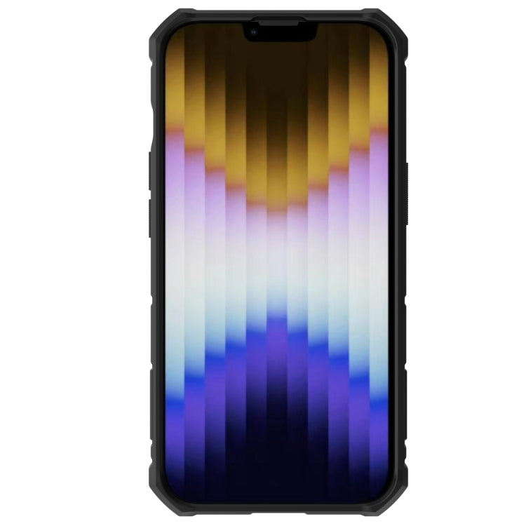 For iPhone 14 Plus  NILLKIN Shockproof CamShield Armor Protective Case(Blue)