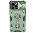 For iPhone 14 Pro Max NILLKIN Shockproof CamShield Armor Protective Case(Green) - free shipping - PMC TechLife - Order now!