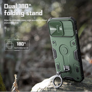 For iPhone 14 Pro Max NILLKIN Shockproof CamShield Armor Protective Case(Green)
