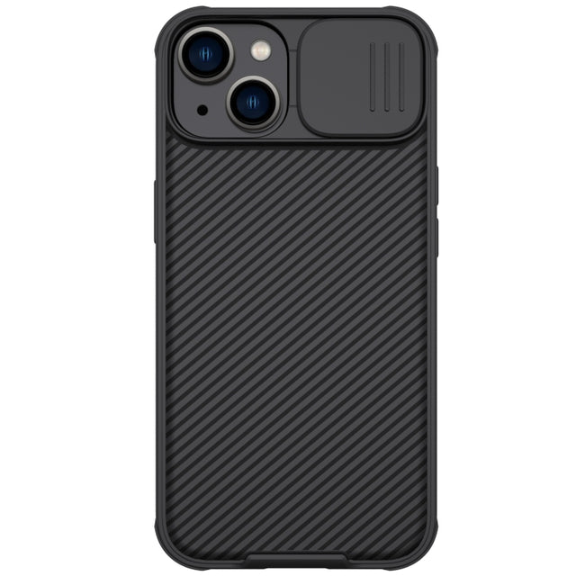 For iPhone 14 NILLKIN CamShield Pro Protective Phone Case(Black)