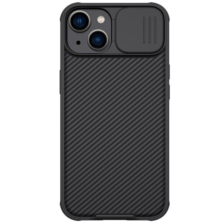 For iPhone 14 Plus  NILLKIN CamShield Pro Protective Phone Case(Black)