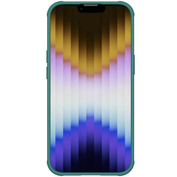 For iPhone 14 Plus  NILLKIN CamShield Pro Protective Phone Case(Green)