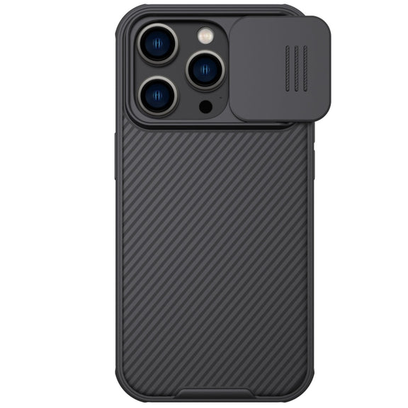 For iPhone 14 Pro Max NILLKIN CamShield Pro Protective Phone Case(Black)
