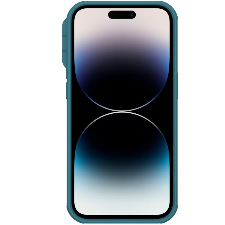 For iPhone 14 Pro Max NILLKIN CamShield Pro Protective Phone Case(Blue)