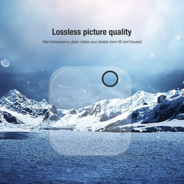 For iPhone 14 Pro Max NILLKIN 2 in 1 HD Full Screen Tempered Glass Film + Camera Protector Set