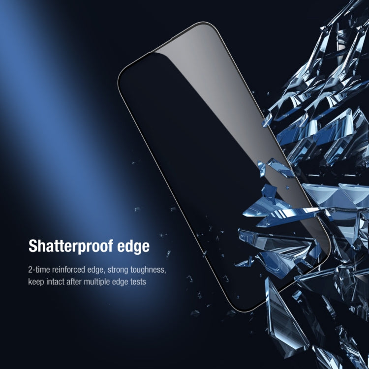 For iPhone 14 Pro Max NILLKIN 2 in 1 HD Full Screen Tempered Glass Film + Camera Protector Set