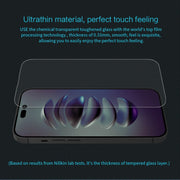 For iPhone 14 Pro NILLKIN H 0.33mm 9H Explosion-proof Tempered Glass Film