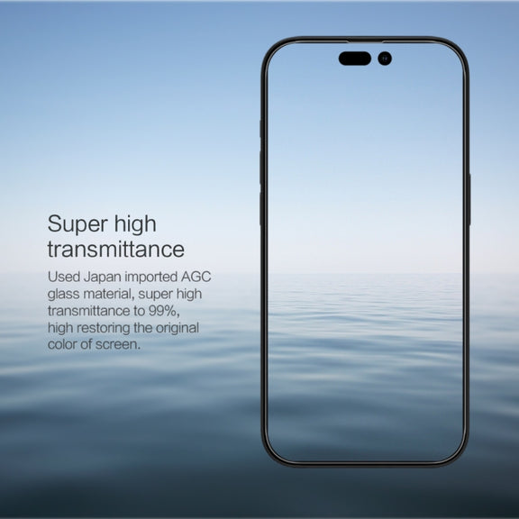 For iPhone 14 Pro Max NILLKIN H 0.33mm 9H Explosion-proof Tempered Glass Film