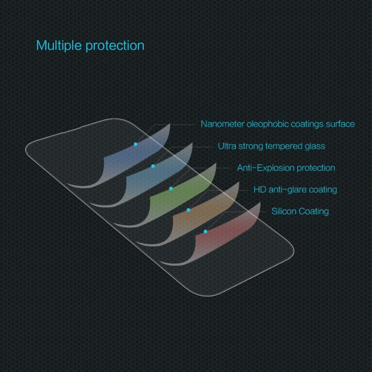 For iPhone 14 Pro Max NILLKIN H 0.33mm 9H Explosion-proof Tempered Glass Film