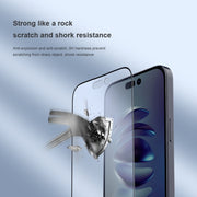 For iPhone 14 Pro NILLKIN Fog Mirror 0.33mm 9H Full Screen Matte Tempered Glass Film