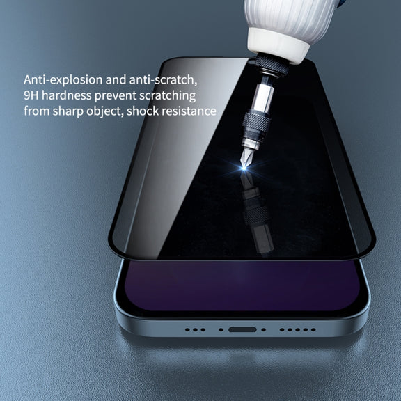For iPhone 14 Pro NILLKIN Guardian Full Coverage Privacy Tempered Glass Film