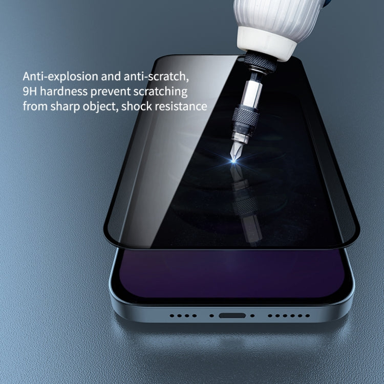 For iPhone 14 Pro Max NILLKIN Guardian Full Coverage Privacy Tempered Glass Film