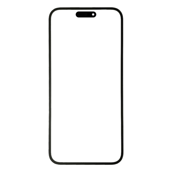 For iPhone 14 Pro Front Screen Outer Glass Lens with OCA Optically Clear Adhesive