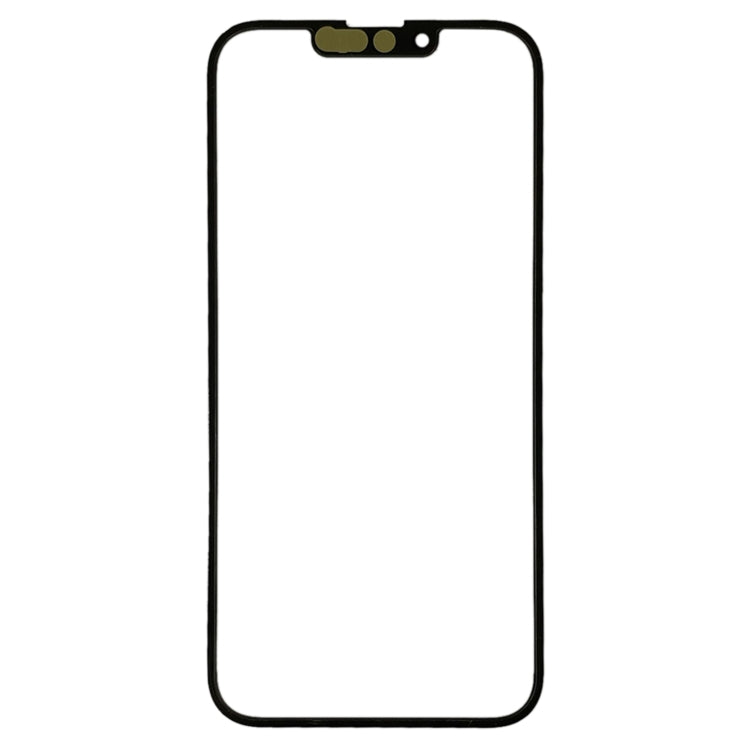 For iPhone 14 Plus Front Screen Outer Glass Lens with OCA Optically Clear Adhesive