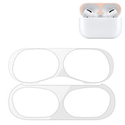 For Apple AirPods Pro 2 Wireless Earphone Protective Case Metal Sticker(Silver)
