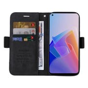 For OPPO Reno 7Z 5G BETOPNICE Dual-side Buckle Leather Phone Case(Black)