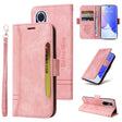 For Huawei nova 9 BETOPNICE Dual-side Buckle Leather Phone Case(Pink) - Huawei Cases by BETOPNICE | Online Shopping South Africa | PMC TechLife | Buy Now Pay Later Mobicred