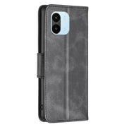 For Xiaomi Redmi A1 / A1+ Lambskin Texture Pure Color Flip Leather Phone Case(Black)