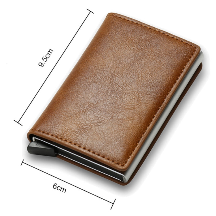 C1804H1 RFID Carbon Fiber Wallet For Men(Black Carbon Fibers)