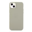 For iPhone 14 Solid Color Frosted Silicone Phone Case(Grey) - free shipping - PMC TechLife - Order now!