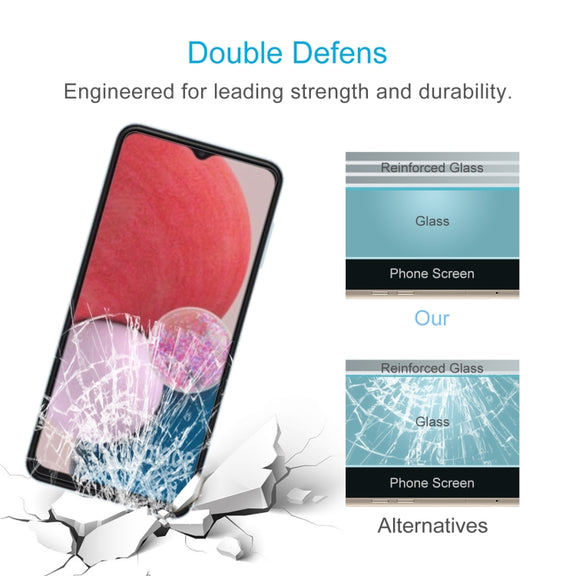 10pcs 0.26mm 9H 2.5D Tempered Glass Film For Samsung Galaxy A14 5G&4G / M14 / Jump 3