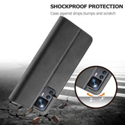 For Xiaomi 12T / 12T Pro LC.IMEEKE Calf Texture Leather Phone Case(Black)