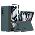 For Samsung Galaxy Z Fold4 GKK Integrated Ultra-thin Folding Leather Phone Case with Stand(Green) - Galaxy Z Fold4 5G Cases by GKK | Online Shopping South Africa | PMC TechLife
